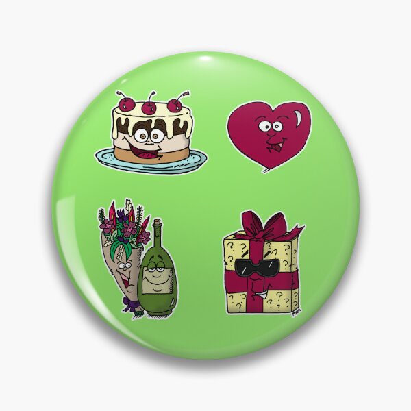 Item preview, Funny Birthday Holiday Sticker Pack | Cute Celebrations Meme designed and sold by MyxaART.