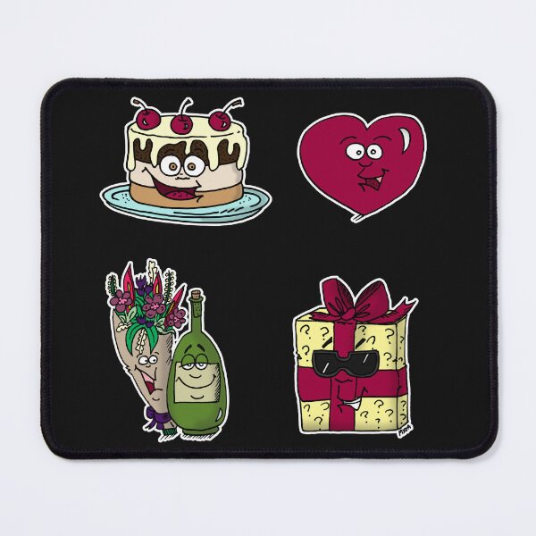 Item preview, Funny Birthday Holiday Sticker Pack | Cute Celebrations Meme designed and sold by MyxaART.