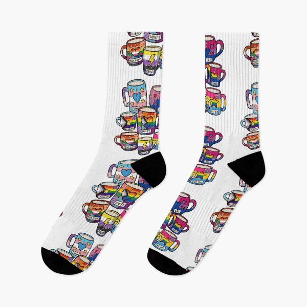 Item preview, Pride Patchwork Mug Collection Illustration designed and sold by Canvas-Whispers.
