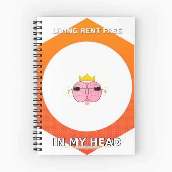 Item preview, Living Rent Free in My Head Sticker designed and sold by manishiv.