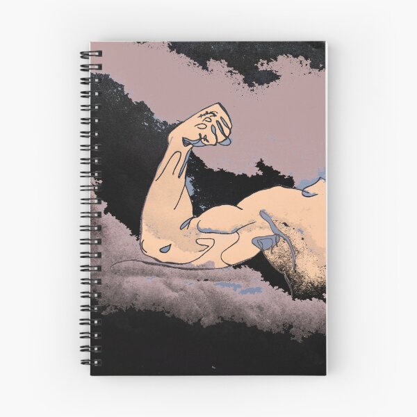 Item preview, Abstract One Line Muscle Arm Pop Art designed and sold by FineLineVibes.