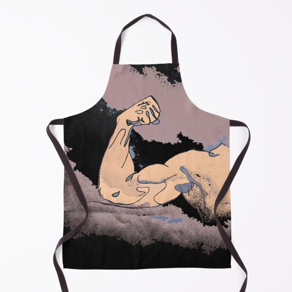 Item preview, Abstract One Line Muscle Arm Pop Art designed and sold by FineLineVibes.