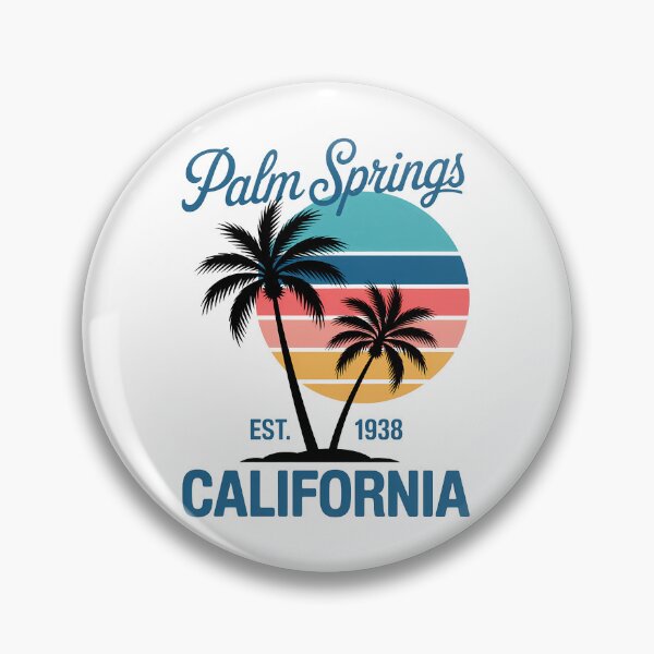 Item preview, Palm Springs California Beach Vibes Summer Vacation designed and sold by SapfireStuArt.