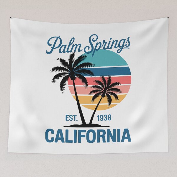 Item preview, Palm Springs California Beach Vibes Summer Vacation designed and sold by SapfireStuArt.