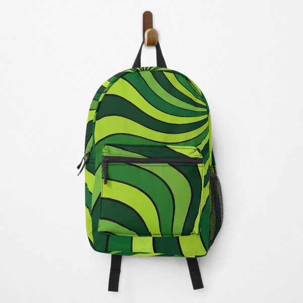 Item preview, Retro Green Spiral Swirl Groovy Abstract Pattern designed and sold by DjFreeq.