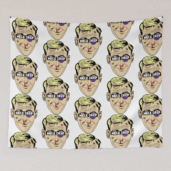Item preview, Neck Deep Face Art designed and sold by MagicEagleStore.