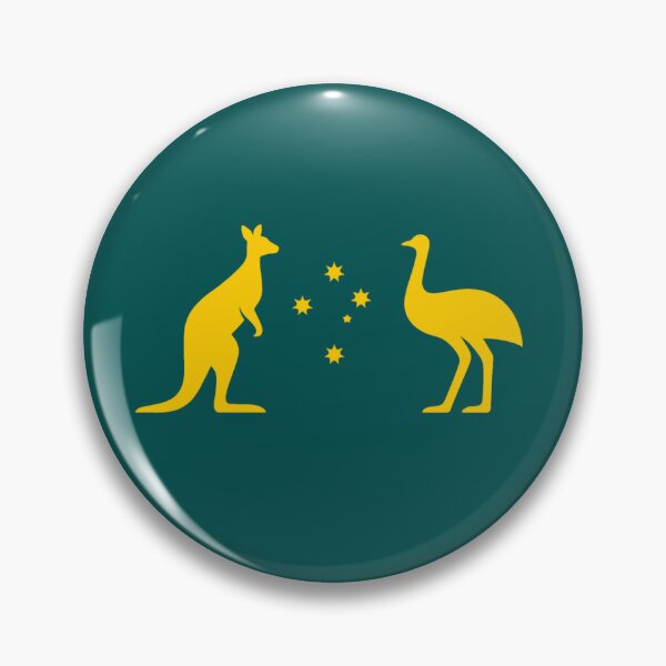 Item preview, Australia crest southern cross designed and sold by Kangaroo Sun.