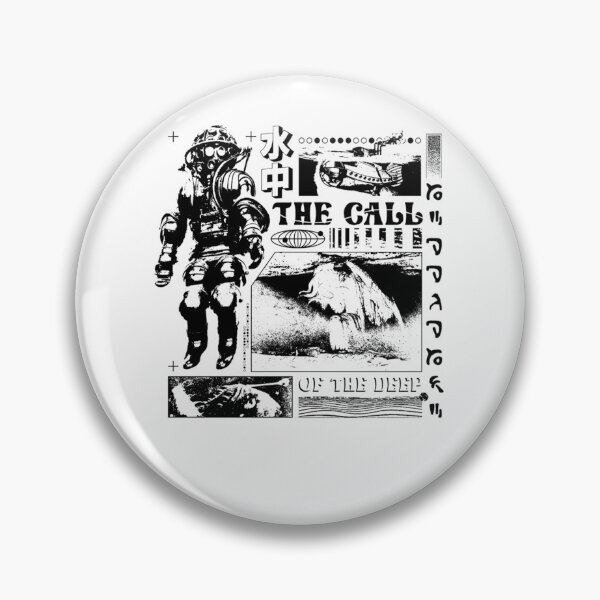 Item preview, The Call Of The Deep Ocean Typography designed and sold by REXELENS.
