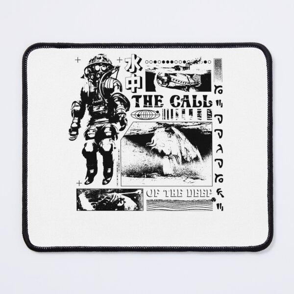 Item preview, The Call Of The Deep Ocean Typography designed and sold by REXELENS.