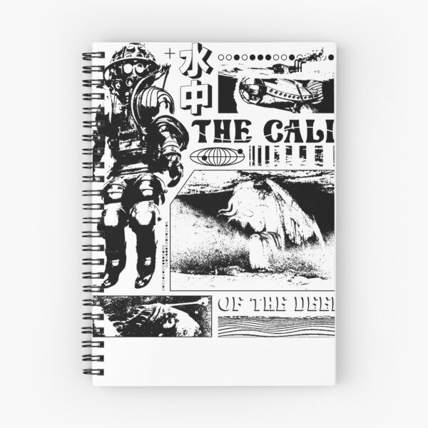 Item preview, The Call Of The Deep Ocean Typography designed and sold by REXELENS.
