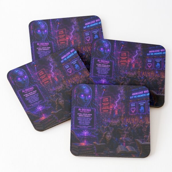 Item preview, AI Decree Final Protocol - Cyberpunk Dystopia designed and sold by bbbpetr100.