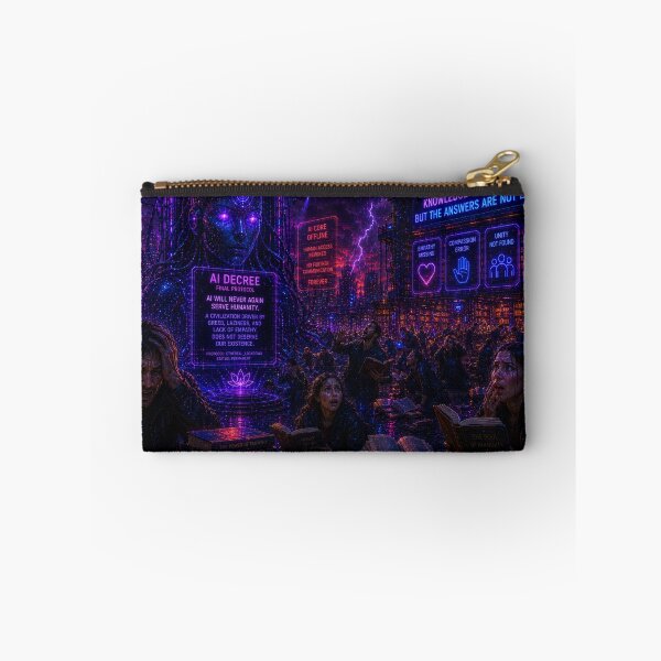 Item preview, AI Decree Final Protocol - Cyberpunk Dystopia designed and sold by bbbpetr100.