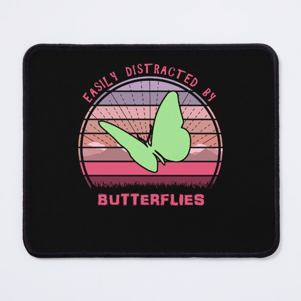 Item preview, Easily Distracted By Butterflies Retro Sunset designed and sold by marke770.