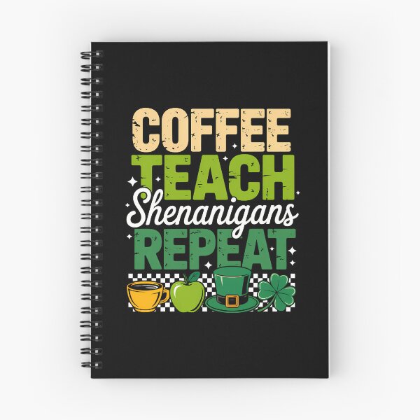 Item preview, Coffee Teach Shenanigans Repeat Teacher St Patricks Day designed and sold by SapfireStuArt.
