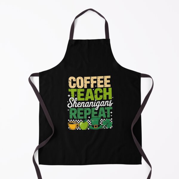 Item preview, Coffee Teach Shenanigans Repeat Teacher St Patricks Day designed and sold by SapfireStuArt.