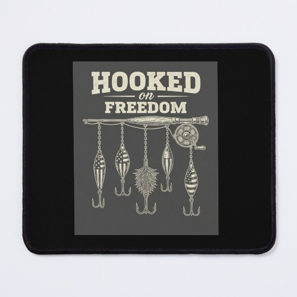 Item preview, Hooked On Freedom Patriotic Fishing Lures designed and sold by SiarheiYur.