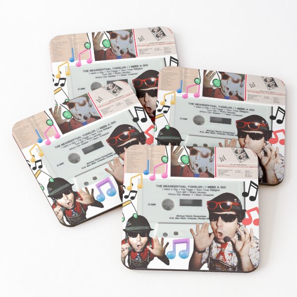 Item preview, Cassette - Neanderthal Yodeler - Artwork original by Michael Welch designed and sold by mwdrum.