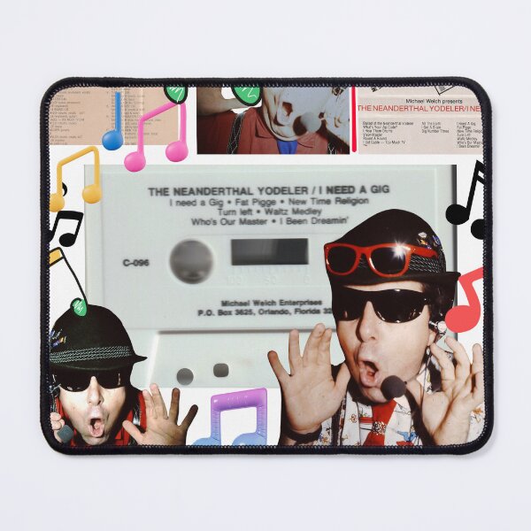 Item preview, Cassette - Neanderthal Yodeler - Artwork original by Michael Welch designed and sold by mwdrum.