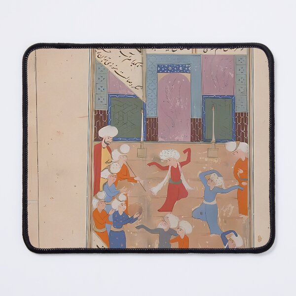 Item preview, Dancing Musicians Persian Art | Skull Art designed and sold by GammaRay.