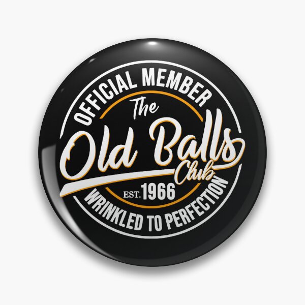 Item preview, Official Member The Old Balls Club Est. 1966 Wrinkled To Perfection 58th Birthday Men Born 1966 Funny Gag Gift designed and sold by AmaXONIC.
