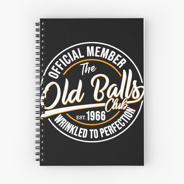 Item preview, Official Member The Old Balls Club Est. 1966 Wrinkled To Perfection 58th Birthday Men Born 1966 Funny Gag Gift designed and sold by AmaXONIC.