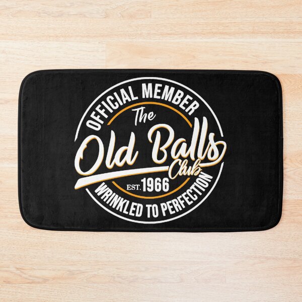 Item preview, Official Member The Old Balls Club Est. 1966 Wrinkled To Perfection 58th Birthday Men Born 1966 Funny Gag Gift designed and sold by AmaXONIC.