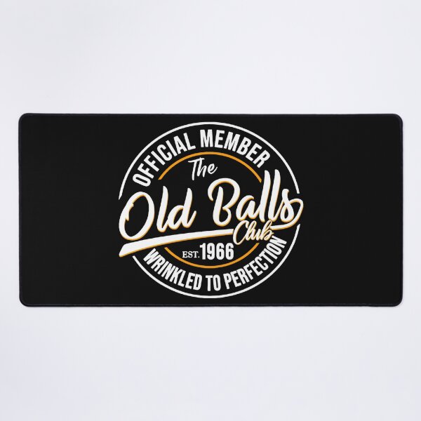 Item preview, Official Member The Old Balls Club Est. 1966 Wrinkled To Perfection 58th Birthday Men Born 1966 Funny Gag Gift designed and sold by AmaXONIC.