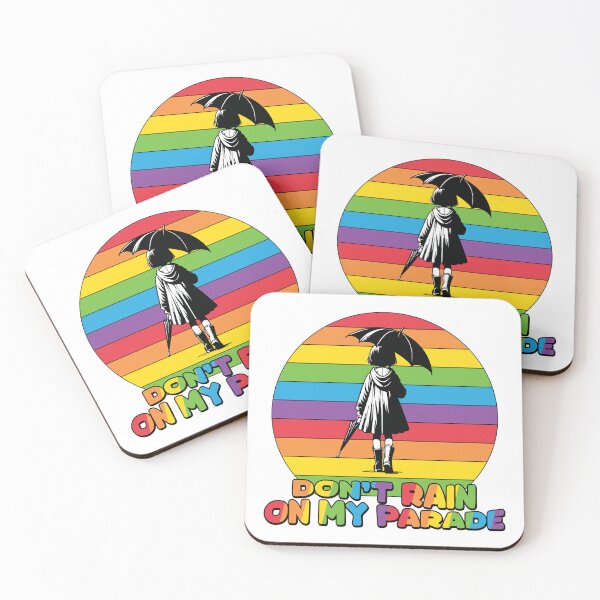 Item preview, Don't Rain On My Parade – Retro Rainbow LGBTQ Pride designed and sold by Canvas-Whispers.