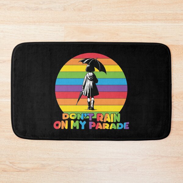 Item preview, Don't Rain On My Parade – Retro Rainbow LGBTQ Pride designed and sold by Canvas-Whispers.