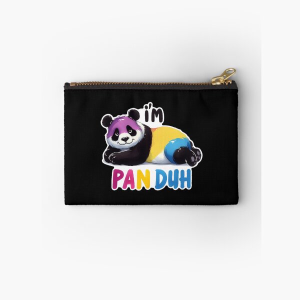 Item preview, I'm Pan Duh – Funny Pansexual Pride Panda Pride designed and sold by Canvas-Whispers.