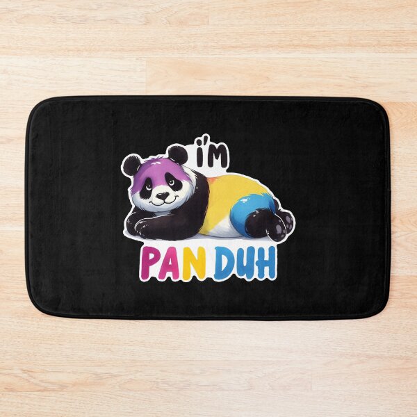 Item preview, I'm Pan Duh – Funny Pansexual Pride Panda Pride designed and sold by ArtDzignsZA.