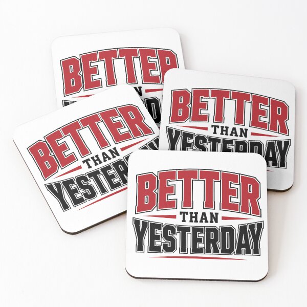 Item preview, Better Than Yesterday Motivational Gym Mindset designed and sold by the-dovlat.