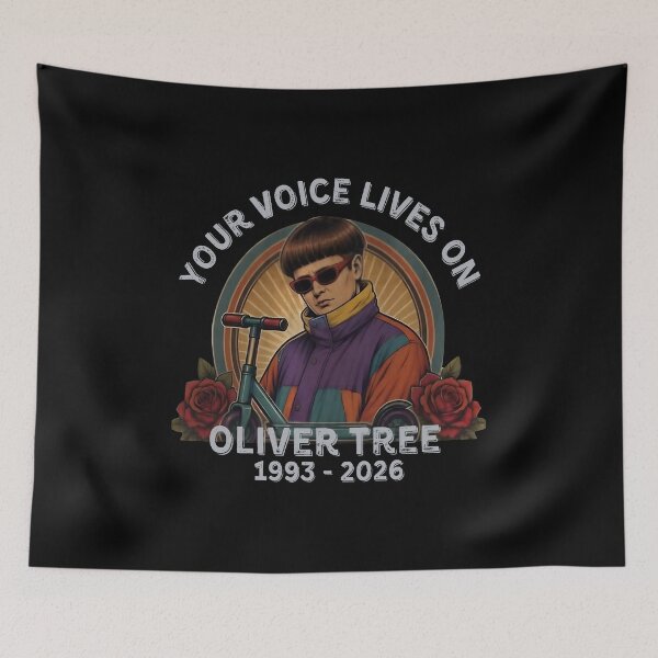 Item preview, Oliver Tree - Oliver Tree Memorial - In Loving Memory Of Oliver Tree 1993-2026 - RIP Oliver Tree  designed and sold by GallegosLandin.