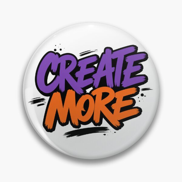 Item preview, Create More Creative Artist Motivation Typography designed and sold by the-dovlat.
