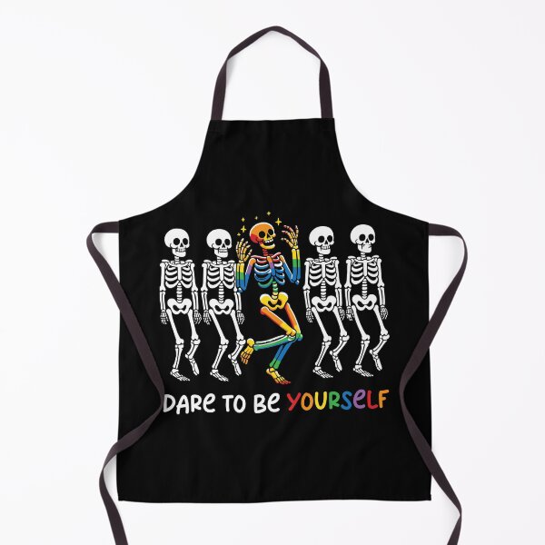 Item preview, Dare To Be Yourself – Rainbow Skeleton Pride designed and sold by Canvas-Whispers.