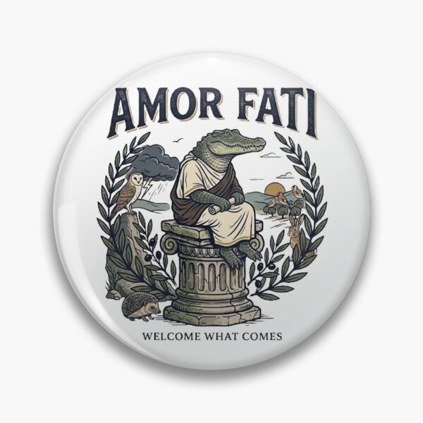 Item preview, Amor Fati – Philosopher Alligator Design designed and sold by Dogandesighn.