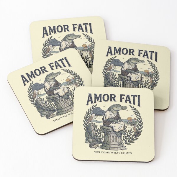 Item preview, Amor Fati – Philosopher Alligator Design designed and sold by Dogandesighn.