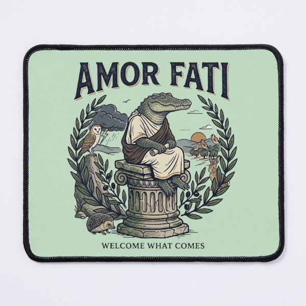 Item preview, Amor Fati – Philosopher Alligator Design designed and sold by Dogandesighn.