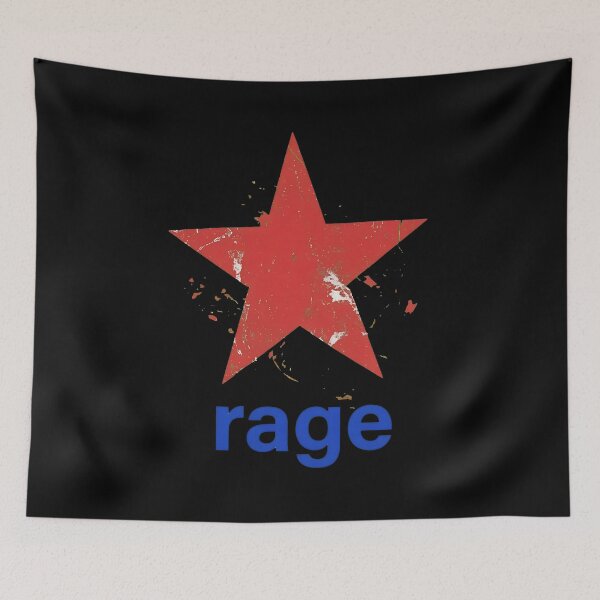 Item preview, Distressed Red Star Ragee  designed and sold by AgentJerichoArt.