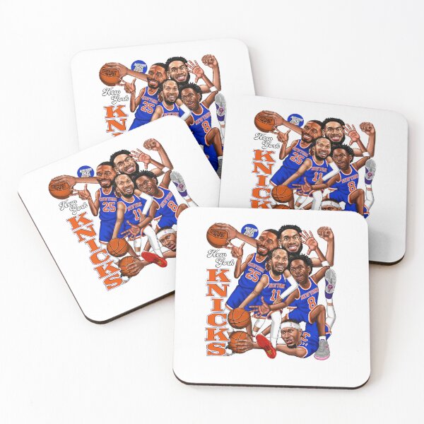 Item preview, New York Knicks Nba Bocker Back Pages Jalen Brunson Mikal Bridges Og Anunoby designed and sold by MBSdesingArt.