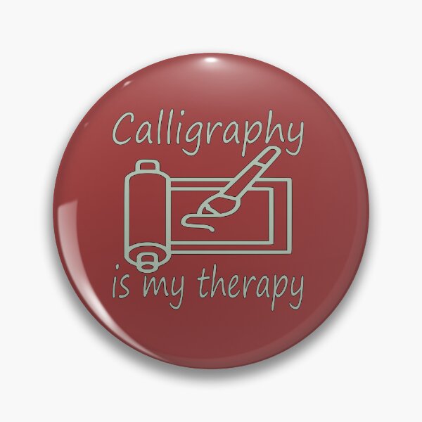 Item preview, Calligraphy is my therapy designed and sold by sednalafandy79.