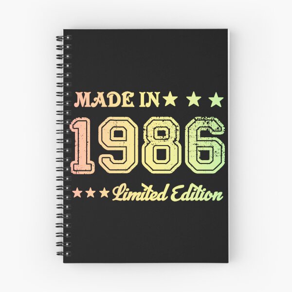 Item preview, Made In 1986 Limited Edition Vintage Birthday Born 1986 designed and sold by AmaXONIC.