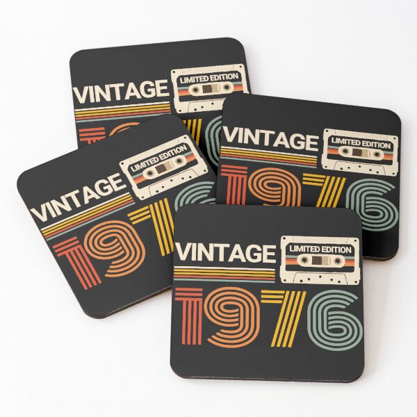 Item preview, Edición limitada vintage de 1976, regalo de cumpleaños para hombres y mujeres nacidos en 1976. designed and sold by AmaXONIC.