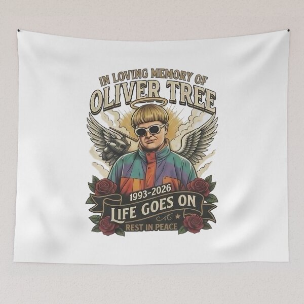 Item preview, Oliver Tree - Oliver Tree Memorial - In Loving Memory Of Oliver Tree 1993-2026 designed and sold by GallegosLandin.