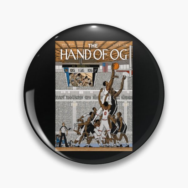 Item preview, OG Anunoby dunk the hand of OGUntitled-1 designed and sold by MBSdesingArt.