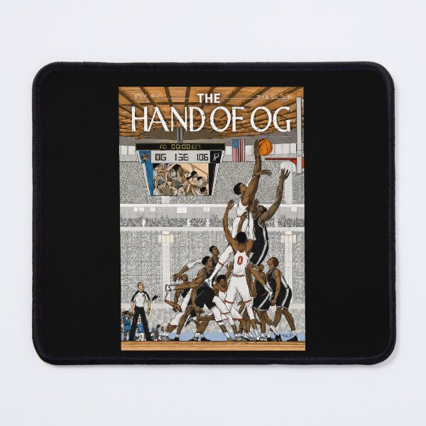 Item preview, OG Anunoby dunk the hand of OGUntitled-1 designed and sold by MBSdesingArt.