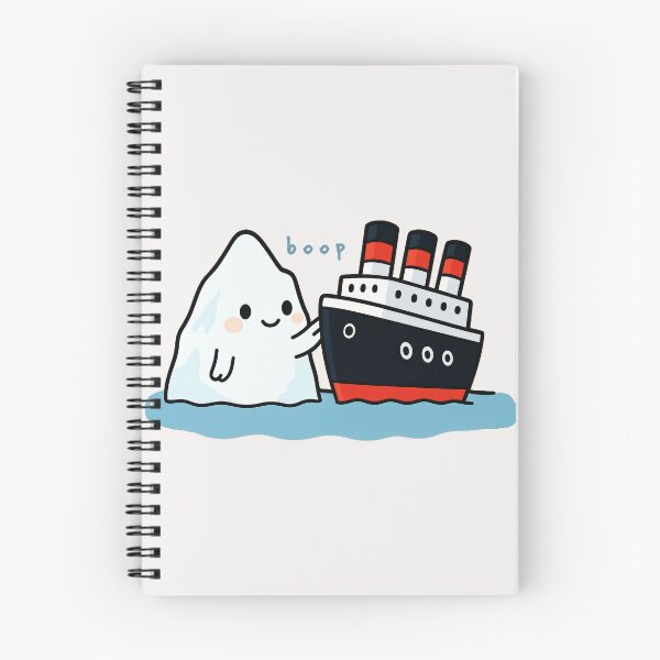 Item preview, Boop Iceberg Titanic Ship Funny Historical Humor designed and sold by AmaXONIC.