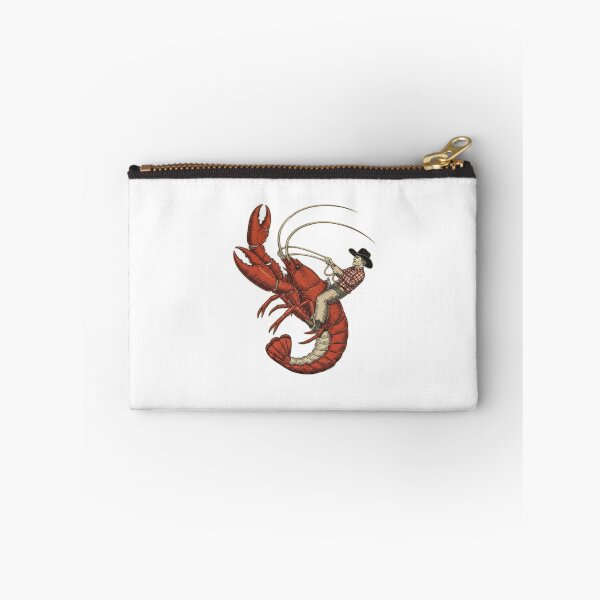 Item preview, Cowboy Riding Giant Lobster Vintage Art designed and sold by SiarheiYur.
