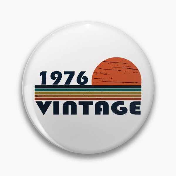 Item preview, 1976 Vintage Retro Birthday Gift Born Year designed and sold by AmaXONIC.