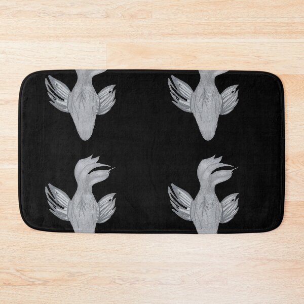 Item preview, Minimalist Betta Fish Sketch: Elegant Monochrome Flow designed and sold by Rubyoflight09.